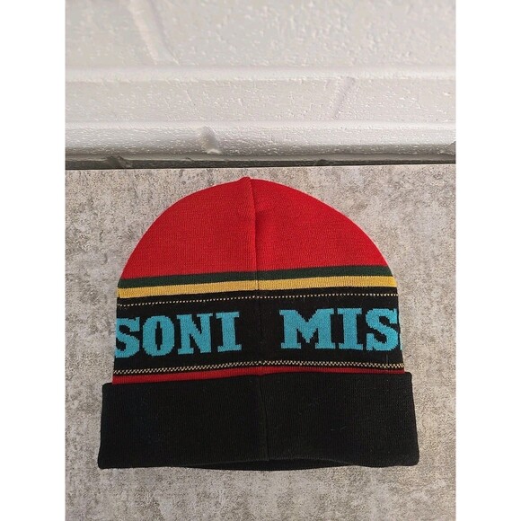 Missoni Logo Wool Blend Beanie Cap MSRP $385 main image 4